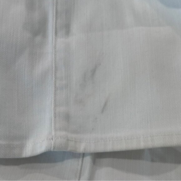 AG Ballad Slim Boot 31 Mid Rise White Jeans - Picture 9 of 15